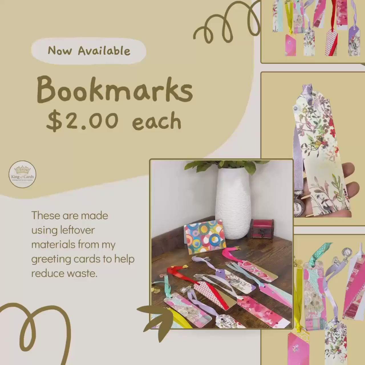Bookmark Mystery Grab | Handmade